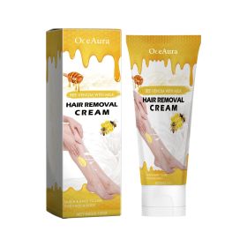 Oceaura Bee Venom Milk Moisturizing Depilatory Cream Gentle Body Depilatory Cream Armpit Hands And Legs Depilatory Cream (Option: 60g-85g-5.13*1.57*1.57inch)